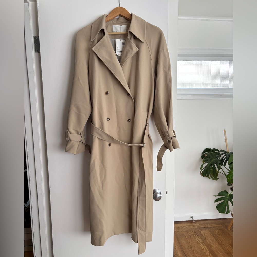 Oak and Fort Oversized Trench Coat
